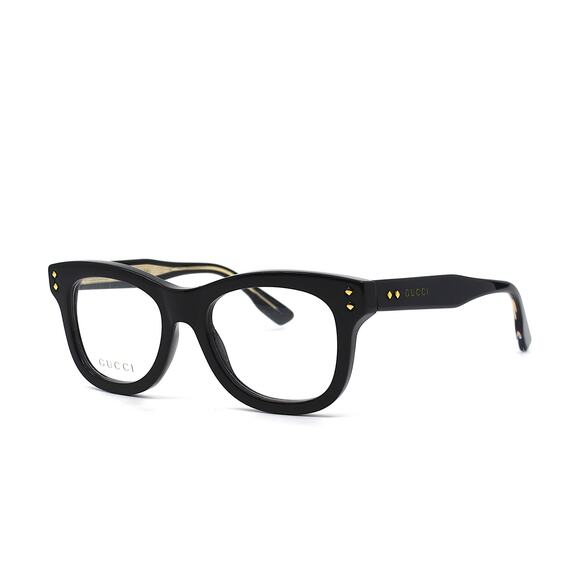 NEW GUCCI GG1086O 001 BLACK AUTHENTIC EYEGLASSES FRAME - Picture 1 of 12